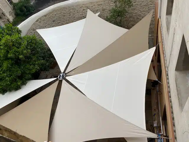 voiles d'ombrage luxe
