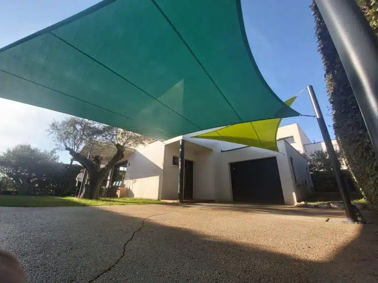 voile ombrage carport
