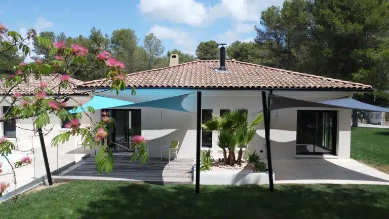voile d'ombrage sur mesure
